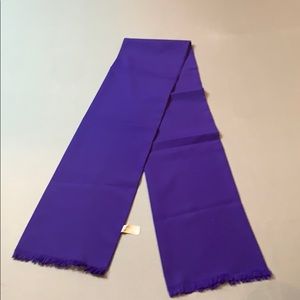 Vintage Purple Scarf With Original Tag